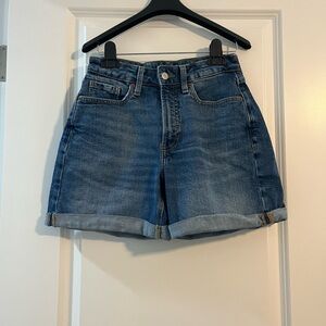 Old Navy Women's Curvy Blue Jean Shorts